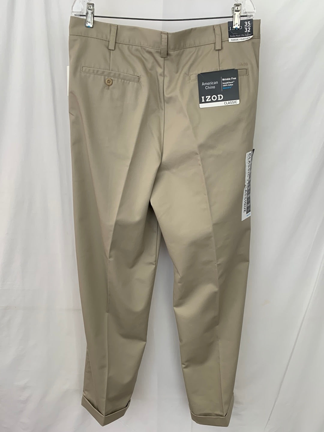 Kingsize Men's Big & Tall Relaxed Fit Wrinkle-Free Expandable Waist Plain  Front Pants - Walmart.com
